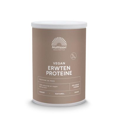 Foto van Mattisson Absolute erwten proteine naturel