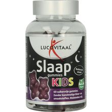 Foto van Lucovitaal Slaap gummies kids bosbes vega