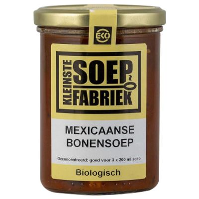 Kleinstesoepfabr Mexicaanse bonensoep 400 ml - Soep