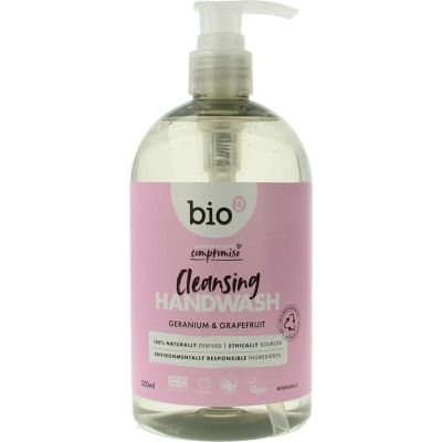 Bio-D Handzeep vloeibaar geranium