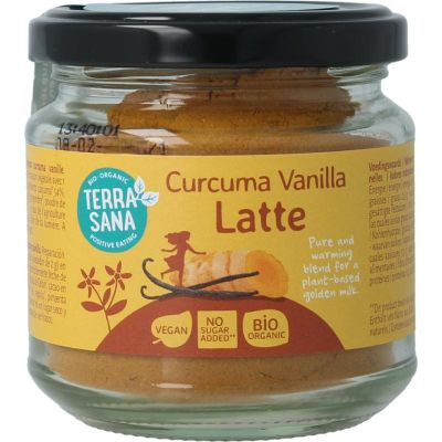 Foto van Terrasana Latte curcuma vanilla bio