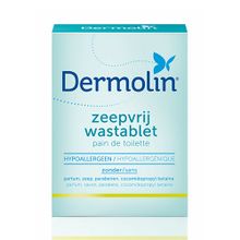 Dermolin Zeepvrij wastablet Foto van Dermolin Zeepvrij wastablet