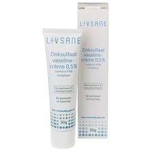 Foto van Livsane Zinksulfaat 0.5% vaseline