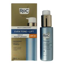 Foto van ROC Multi correxion even tone+lift daily moistur SPF30