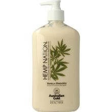 Foto van Australian Gold Hemp nation bodylotion vanilla pineapple