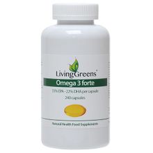 Foto van Livinggreens Omega 3 visolie forte