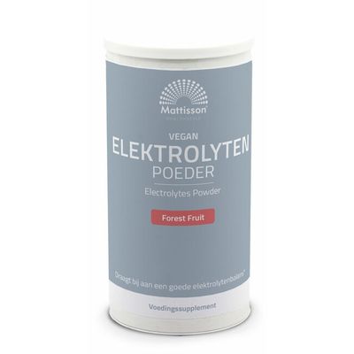 Mattisson elektrolyten poeder forest fru - Overige producten