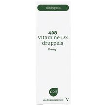 Foto van AOV 408 Vitamine D3 druppels 10 mcg