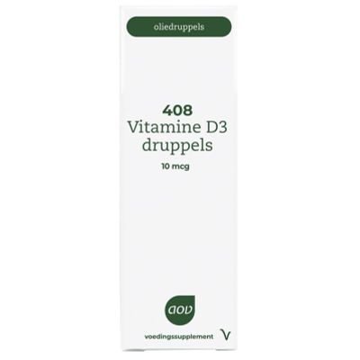 AOV 408 Vitamine D3 druppels 10 mcg