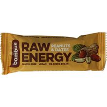 Foto van Bombus Raw energy bar peanut & dates