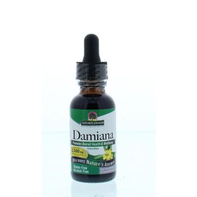 Natures Answer Damiana extract 1:1 alcoholvrij 2000 mg