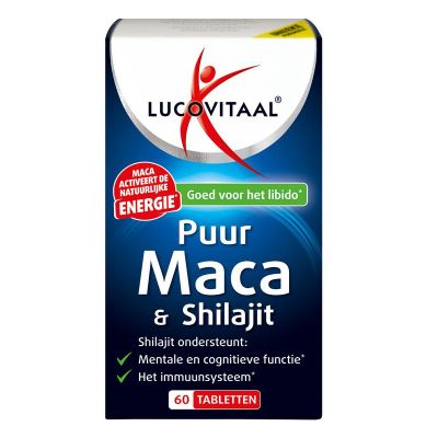 Lucovitaal Maca en shilajit puur