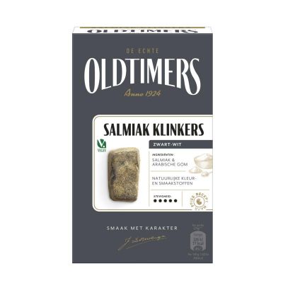 Oldtimers salmiak klinkers 235 gram - Overig reform/levensmiddelen