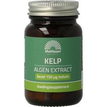Foto van Mattisson Kelp algenextract 150 mcg jodium