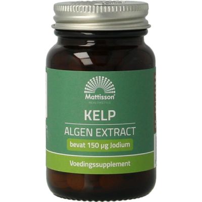 Mattisson Kelp algenextract 150 mcg jodium 200 tabletten - Fytotherapie