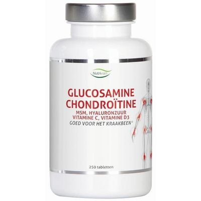 Nutrivian Glucosamine chondroitine MSM hyaluron vit D3/C
