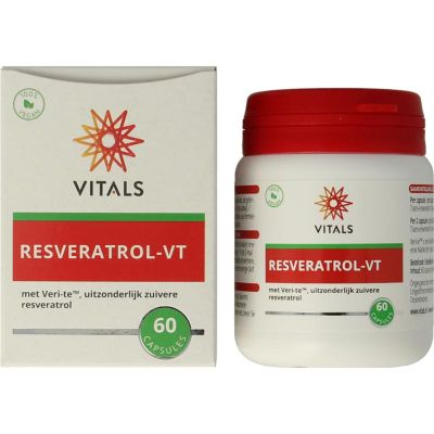 Vitals Resveratrol-VT 60 capsules - Overige vitaminen/mineralen