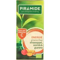 Piramide Energie groene thee sinaasappel acerola en guarana