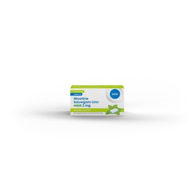 Foto van Linn Nicotine kauwgom 2mg mint