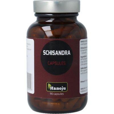 Hanoju Schisandra extract 400 mg 90 capsules - Overige vitaminen/mineralen