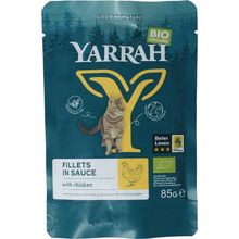 Foto van Yarrah Kat filet met kip in saus bio