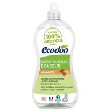 Ecodoo Afwasmiddel en handzeep zacht 2 in 1 amandel Foto van Ecodoo Afwasmiddel en handzeep zacht 2 in 1 amandel
