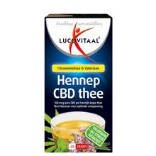 Foto van Lucovitaal Hennep CBD thee