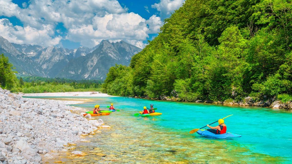 Soca River Kayaking