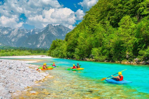 Soca River Kayaking