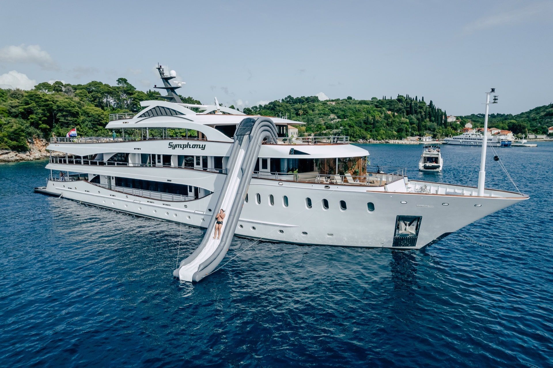 Superyacht SYMPHONY Complete - Heading to Mediterranean for Maiden Charter  Season