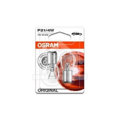 Osram autolamp 12V. P21/4W BAZ15d