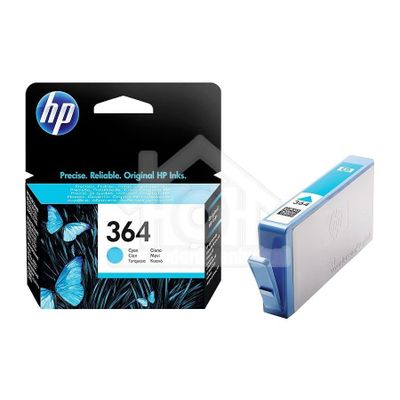 HP Hewlett-Packard Inktcartridge No. 364 Cyan Photosmart C5380, C6380 HP-CB318EE