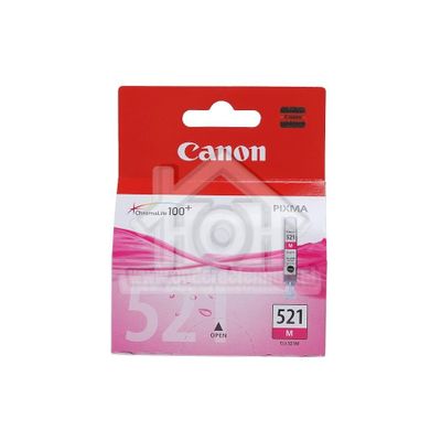 Canon Inktcartridge CLI 521 Magenta Pixma iP3600,Pixma iP4600 CANBCI521M
