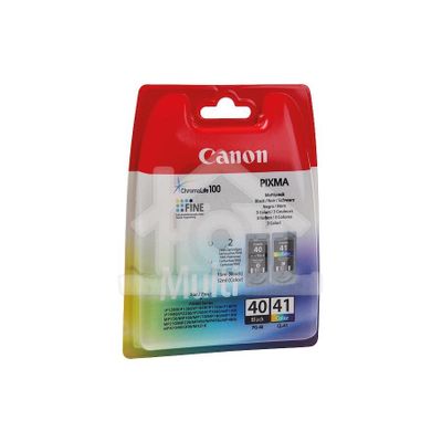 Canon Inktcartridge PG 40 CL 41 Multipack Black Color Pixma iP1200, iP1300 CANBPG40P