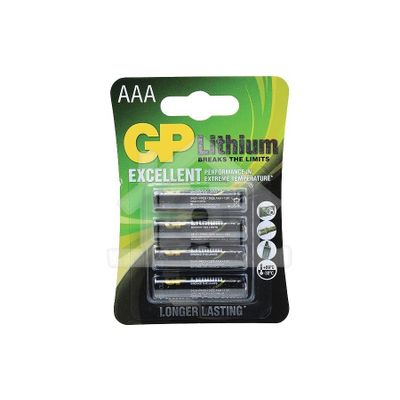 GP Batterij Lithium Pro AAA batterij 1,5V 07024LF-C4