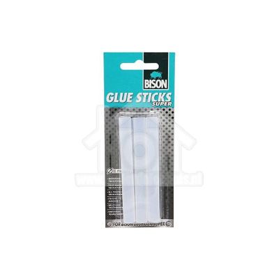 Bison Lijm Glue Sticks Super, Transparant Bison Glue Gun Super, 11mm doorsnede 1490810