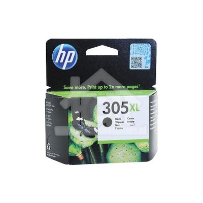 HP Hewlett-Packard Inktcartridge No. 305 Black XL Envy 6000, 6400, Pro 6420, Pro 6420 HP-3YM62AE