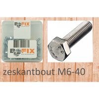 Bofix 217640 Zeskantbout M6-40 p/25