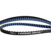 Afbeelding van Gates CDX belt Carbon Drive 115 tands zwart/blauw