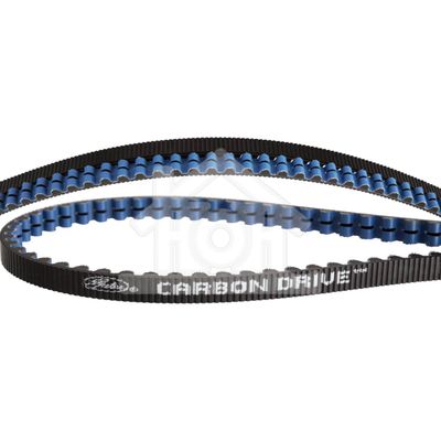 Gates CDX belt Carbon Drive 115 tands zwart/blauw