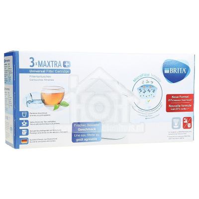 Brita Waterfilter Filterpatroon 3-pack Brita Maxtra+ 1023120