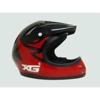 Helm XG BMX Full Face zwart/rood M (57-58cm) (VWP)