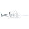 Afbeelding van Alternatief Scharnier 2 stuks met gasveer IKB221420B, IKB261420 9590166