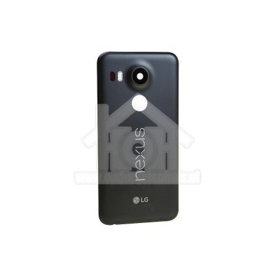 LG Back Cover Achterkant, Accudeksel, Zwart LG Nexus 5X ACQ88434812