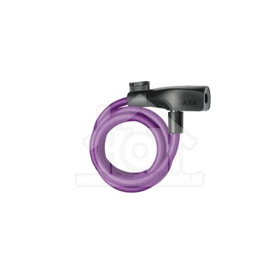 Axa Kabelslot Resolute 120/8 Royal Purple