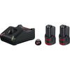 Afbeelding van Bosch Prof startset 12V 2 accus 2.0 Ah en lader