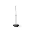 Afbeelding van Speakerbeugel | Universeel | Standaard | 4.5 kg | Hoogte Verstelbaar | ABS / Staal | Zwart