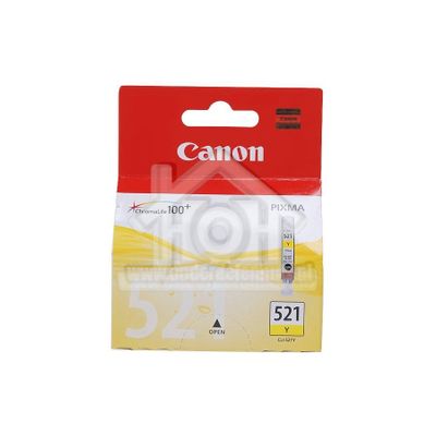 Canon Inktcartridge CLI 521 Yellow Pixma iP3600,Pixma iP4600 CANBCI521Y