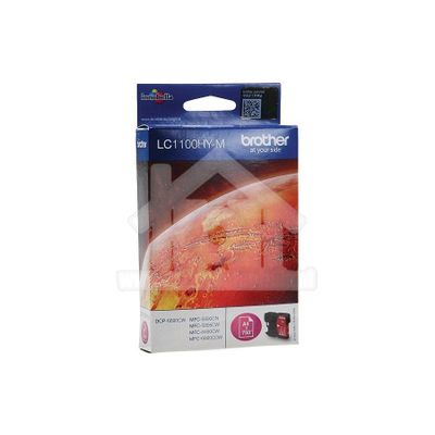 Brother Inktcartridge LC-1100 Magenta DCP-6690CW, MFC-5890CN, MFC-5895CW LC1100HYM