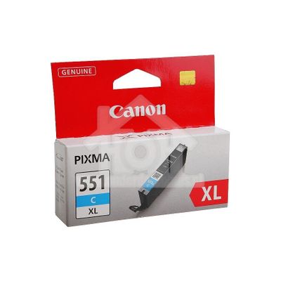 Canon Inktcartridge CLI 551 XL Cyan Pixma MX925, MG5450 6444B001
